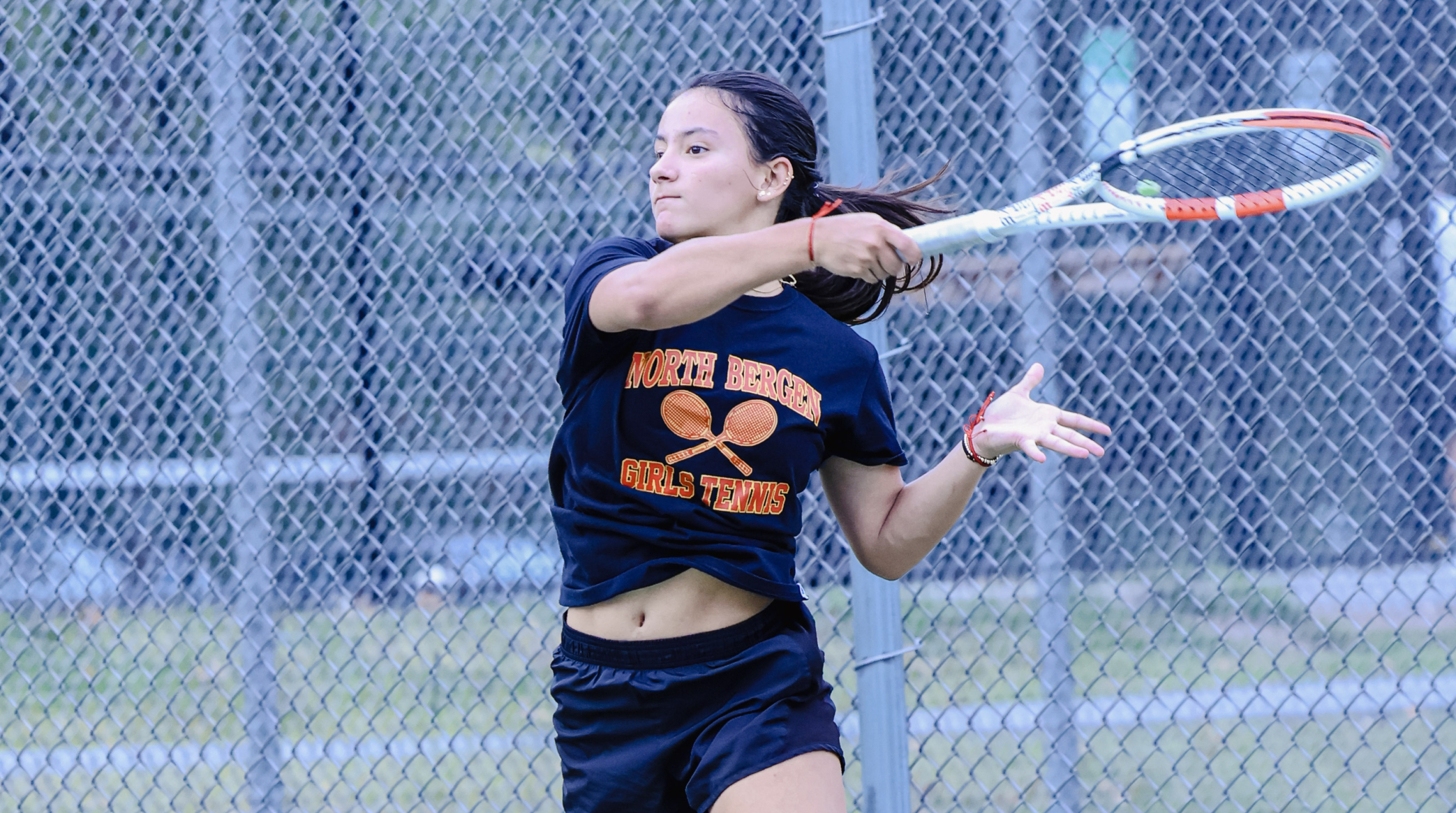 Girl Playing Tennis for Recruitment